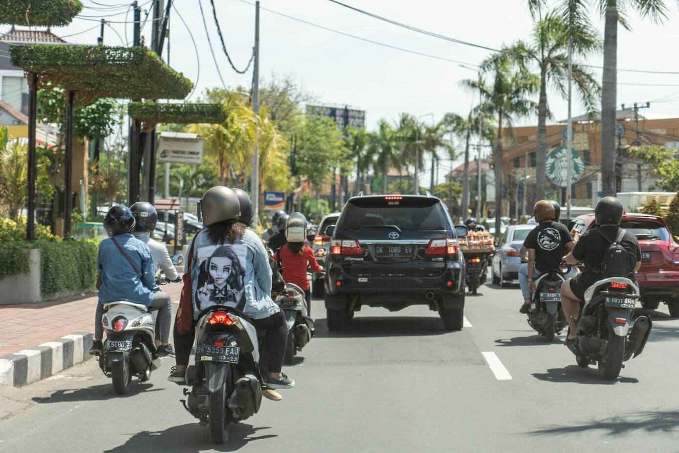 Transport in Bali - Scooters