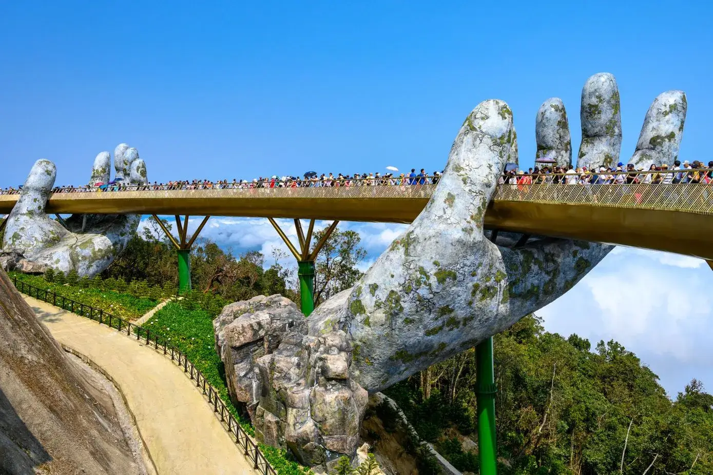 13 Best Things to Do in Vietnam - Da Nang Golden Bridge