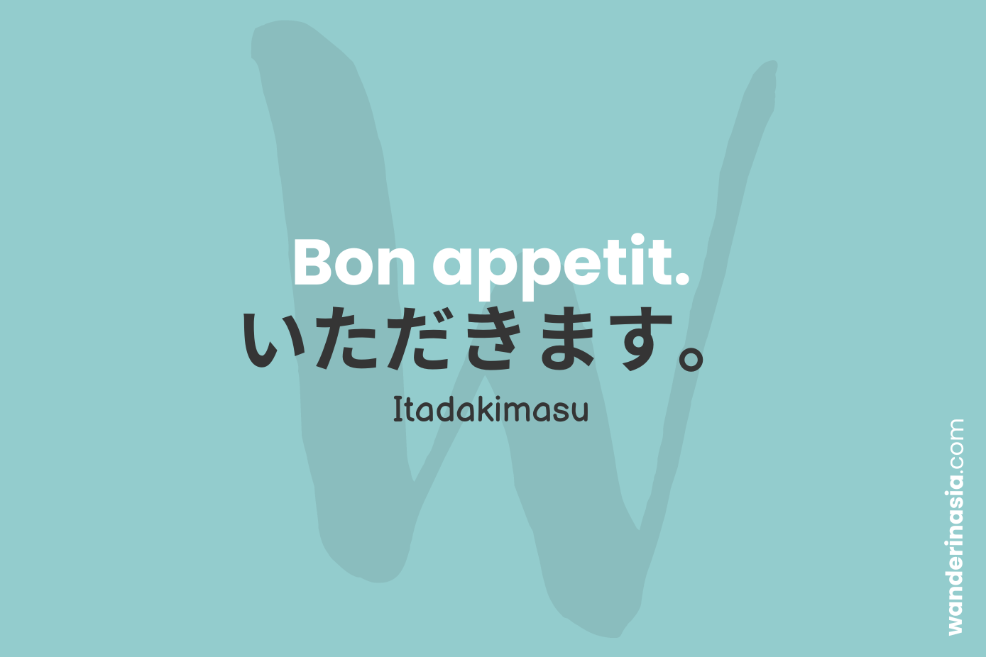 Basic Japanese Phrases for Travelers - Bon appetit