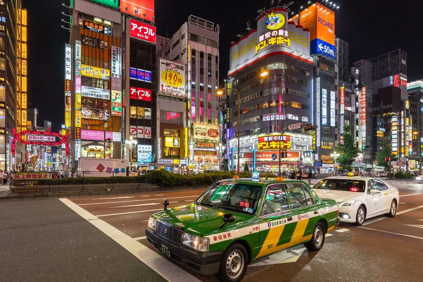 Japanese Public Transportation - Taxis